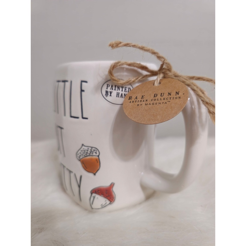 Rae Dunn Fall Acorn A Little Bit Nutty Coffee Mug Cup 2025 NWT - Picture 2 of 4